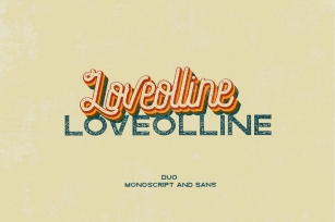 LOVEOLLINE - Font Duo Font Download
