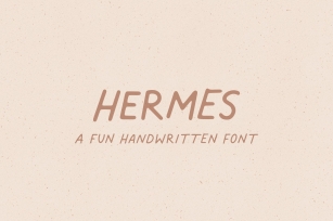 Hermes  A Fun Handwritten Font Font Download