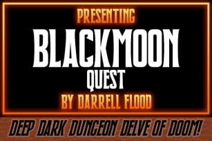 Blackmoon Quest Font Download