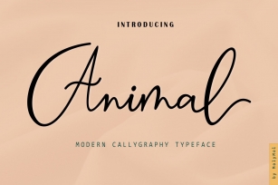 Animal Script Font Download