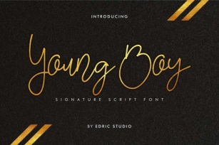 Young Boy Font Download