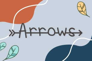 Arrows Font Download