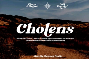 Cholens Bold Rounded Font Font Download