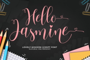 Hello Jasmine Font Download