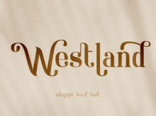 Westland Font Download