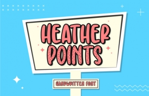 Heather Points Font Download