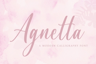 Agnetta - Calligraphy Font Font Download