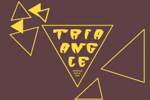triangle Font Download