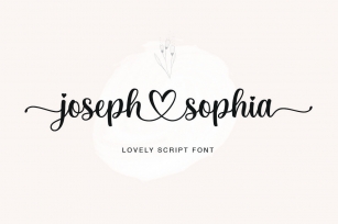 Joseph Sophia Script Font Download