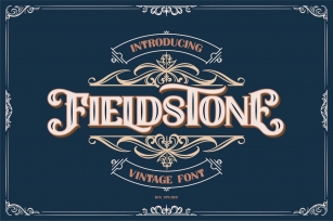 FIELDSTONE - LAYERED FONTS Font Download