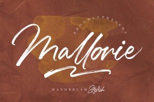 Mallorie Handbrush Stylish Font Download