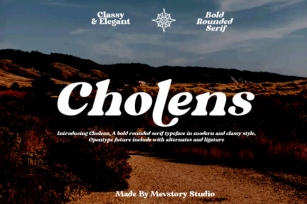 Cholens Font Download
