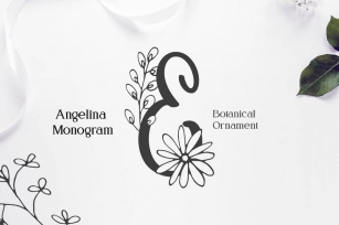 Angelina Monogram Font Font Download