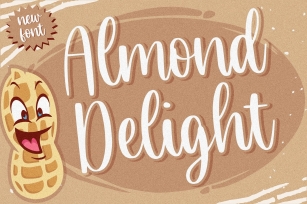 Almond Delight Modern Handwritten Font Font Download