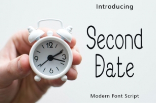Second Date Font Download