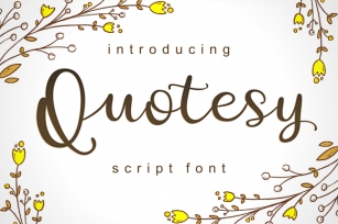 Quotesy Font Download