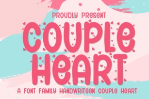 Couple Heart Font Download