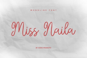 Miss Naila Font Download