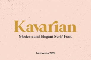 Kavarian Font Download