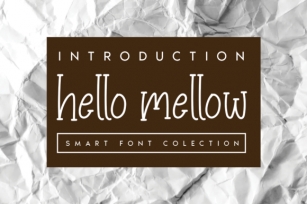 Hello Mellow Font Download