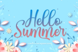 Hello Summer Font Download