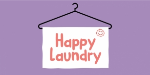 Happy Laundry Font Download