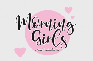 Morning Girls Font Download