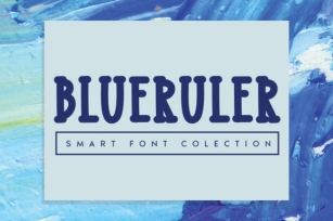 Blueruler Font Download