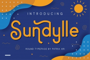 Sundylle - Fun & Decorative Display Typeface Font Download