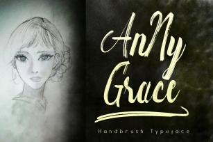 Anny Grace Handbrush Typeface Font Download