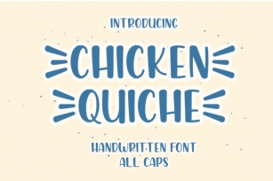 Chicken Quiche Font Download