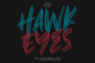 Hawk Eyes Font Download