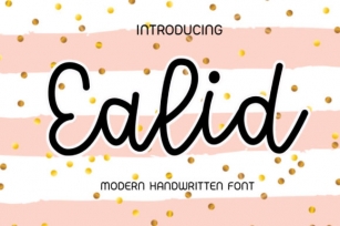 Ealid Font Download