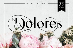 Dolores Elegant Font Font Download