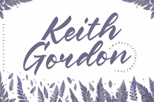 Keith Gordon Modern Calligraphy Font Font Download