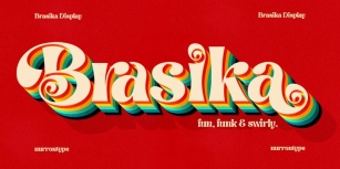 Brasika Display Font Download