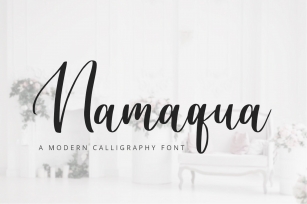 Namaqua - Calligraphy Font Font Download