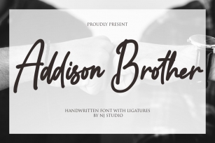Addison Brother Font Download
