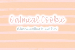 Oatmeal Cookie Font Download