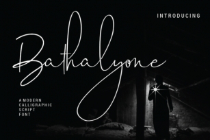 Bathalyone Font Download