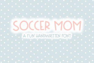 Soccer Mom Font Download