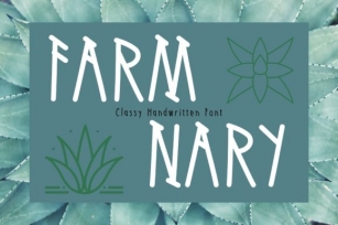 Farm Nary Font Download