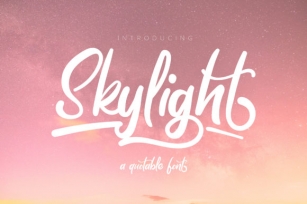Skylight Font Download