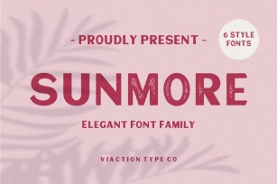 Sunmore Typeface Font Download