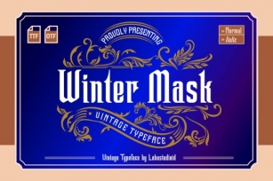 Winter Mask Font Download