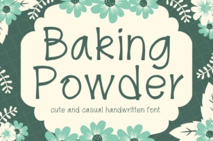 Baking Powder Font Download