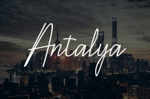 Antalya Font Download