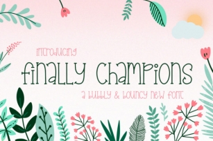 Finally Champions Font Download