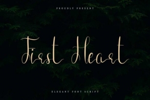 First Heart Font Download