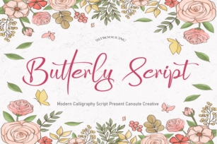 Butterly Script Font Download